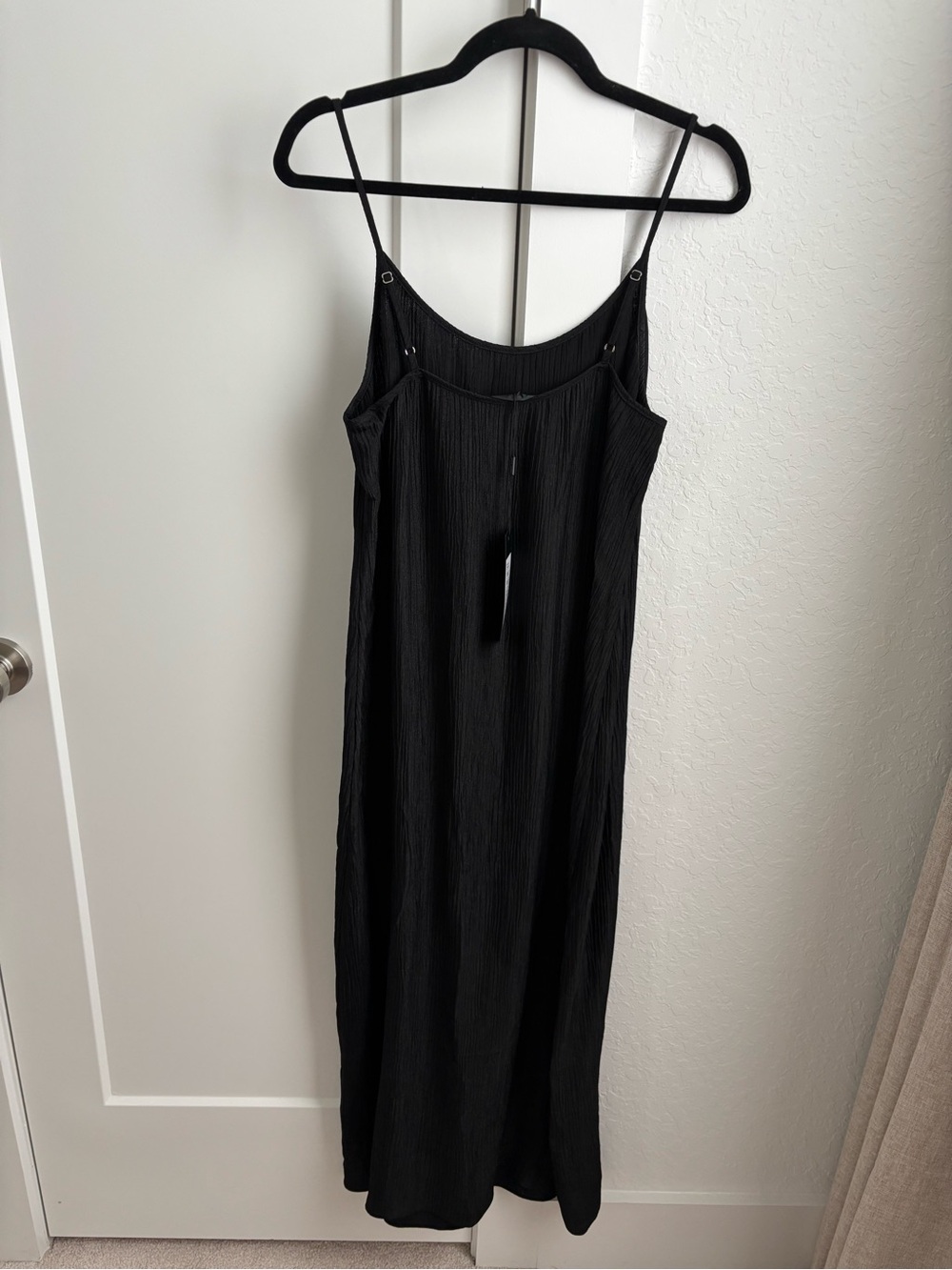 Jenni Kayne | Fete Slip Dress in Black - Picture 4 of 7